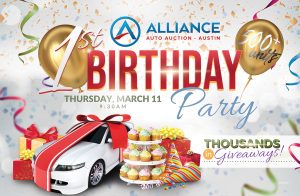 Austin's 1st Anniversary