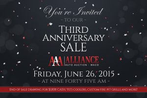 Waco's 3rd Anniversary