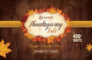 Longview's Thanksgiving Sale