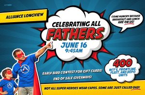 Longview's Fathers Day