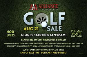 Waco's Golf Sale
