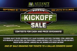 Abilene's Kickoff Sale
