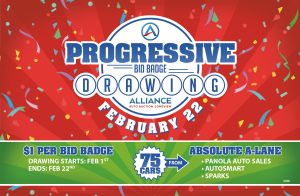 Longview's Progressive Bid Badge Drawing