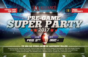 Waco's Pre-Game Super Party