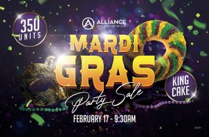 Abilene Mardi Gras Party Sale