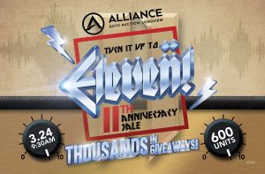 Longview 11th Anniversary Sale