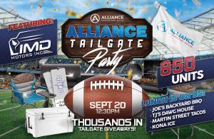 Dallas Alliance Tailgate Party