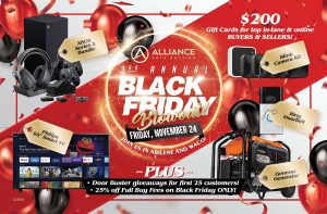 3rd Annual Black Friday Blowout!