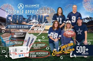 Longview Customer Appreciation End Zone Party