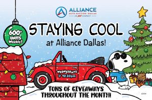 Staying Cool at Alliance Dallas!