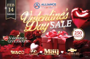 Waco Valentine's Day Sale