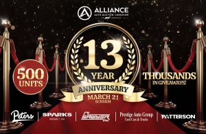 Longview 13th Anniversary Sale