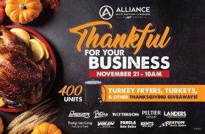 Longview Thankful for your Business
